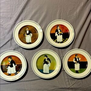 Williams Sonoma Sommelier 5 Plate collection